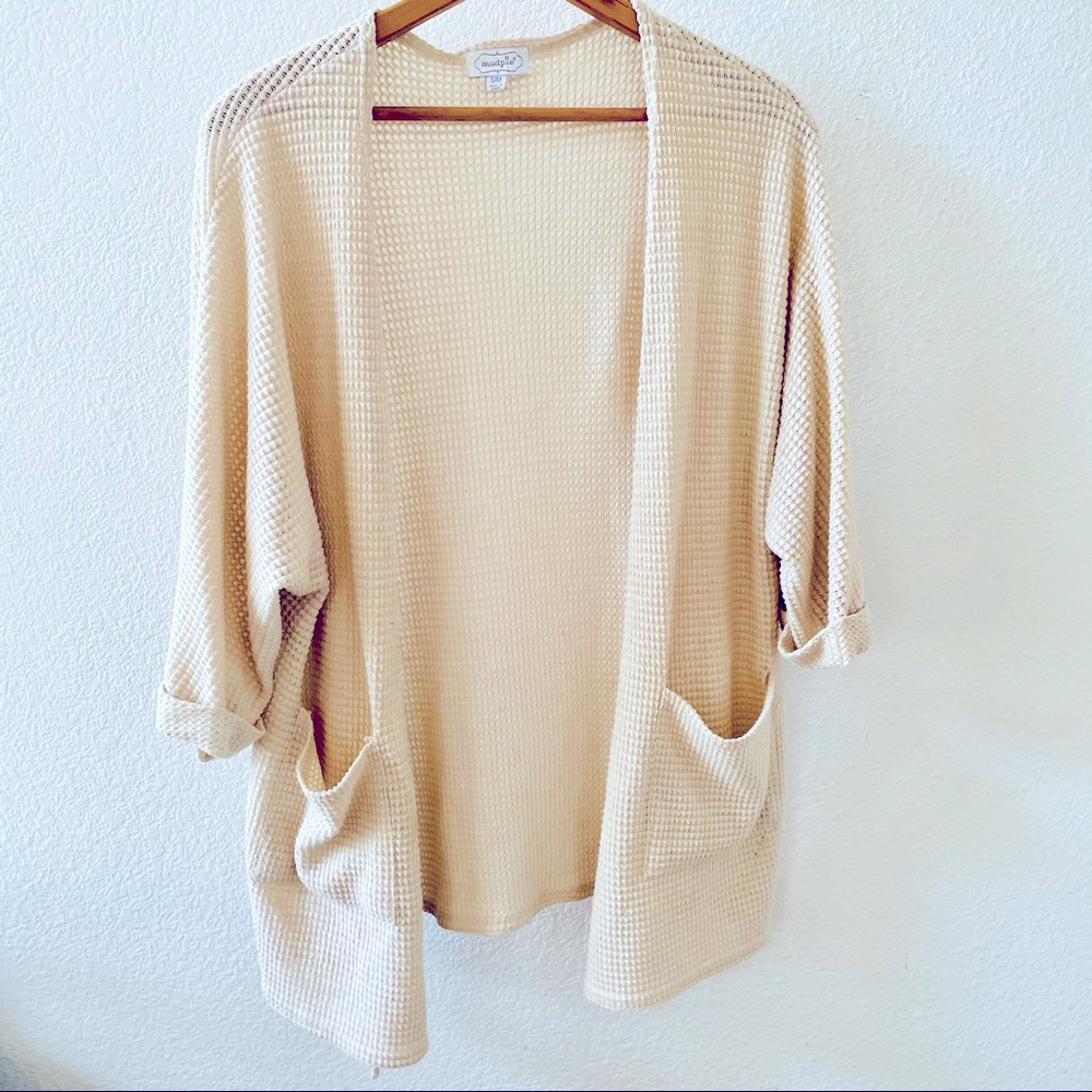 Mud Pie Cream Cardigan